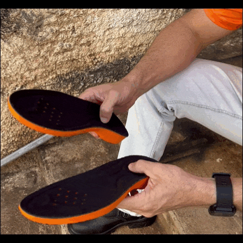 KIT 2 Pares de Palmilha  de Gel P.U