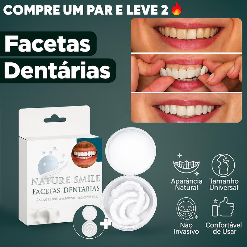 Facetas Dentárias | Nature Smilefix Pro® [COMPRE 1 LEVE 2]