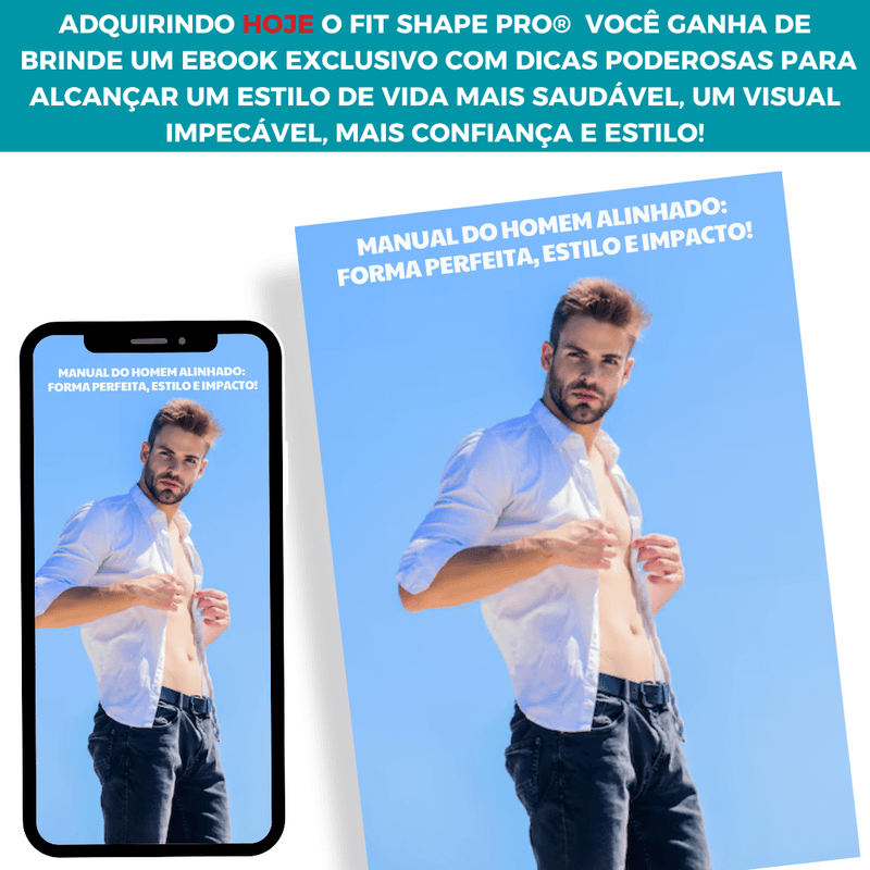 Camisa Masculina de Compressão Ultrafina Fit Shape Pro® - Ars importys