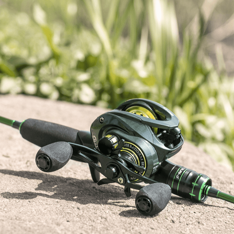 Carretilha de Pesca Anti Cabeleira 14 Rolamentos - Titan Pro - Ars importys