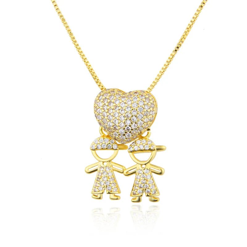 Colar Amor de Mãe - Banhado a Ouro 18k - Ars importys