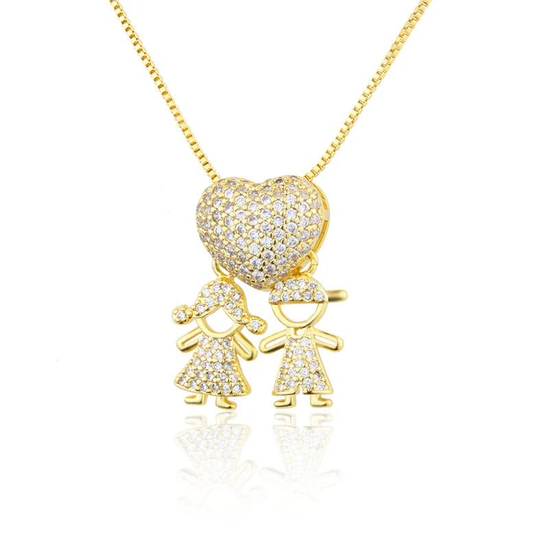 Colar Amor de Mãe - Banhado a Ouro 18k - Ars importys