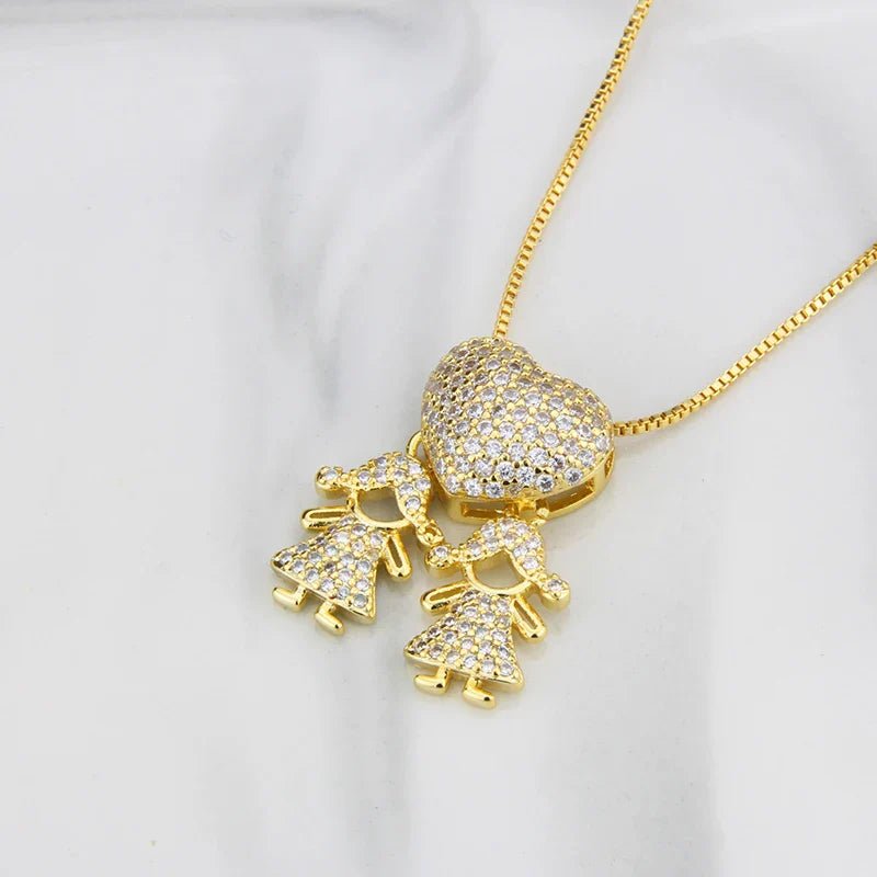 Colar Amor de Mãe - Banhado a Ouro 18k - Ars importys