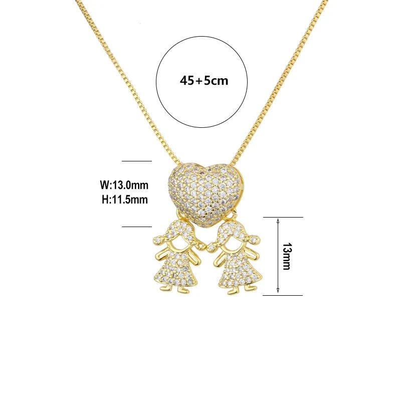 Colar Amor de Mãe - Banhado a Ouro 18k - Ars importys