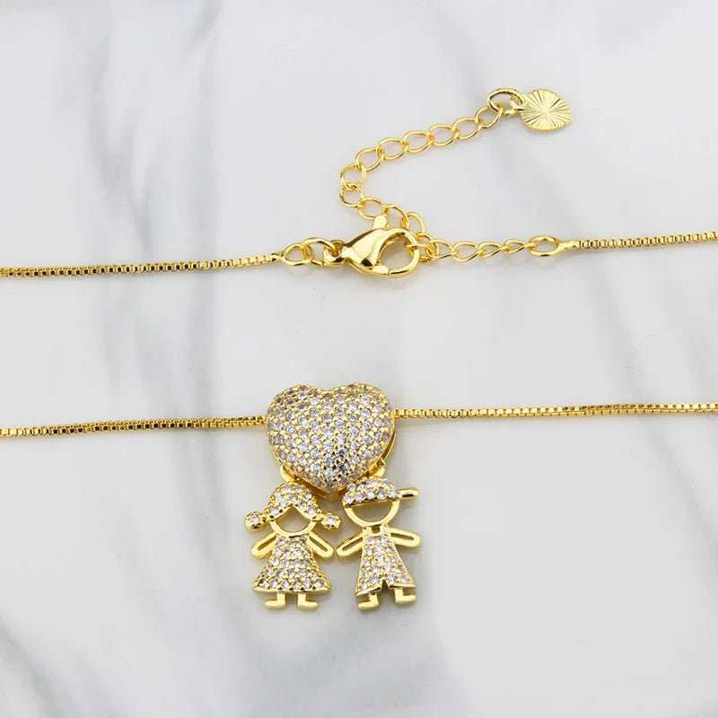 Colar Amor de Mãe - Banhado a Ouro 18k - Ars importys