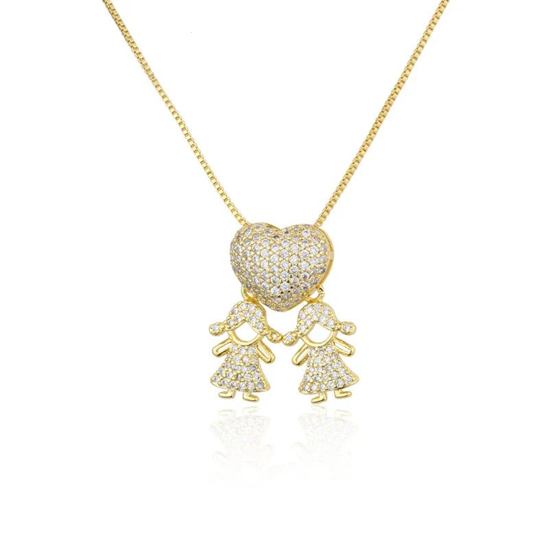 Colar Amor de Mãe - Banhado a Ouro 18k - Ars importys