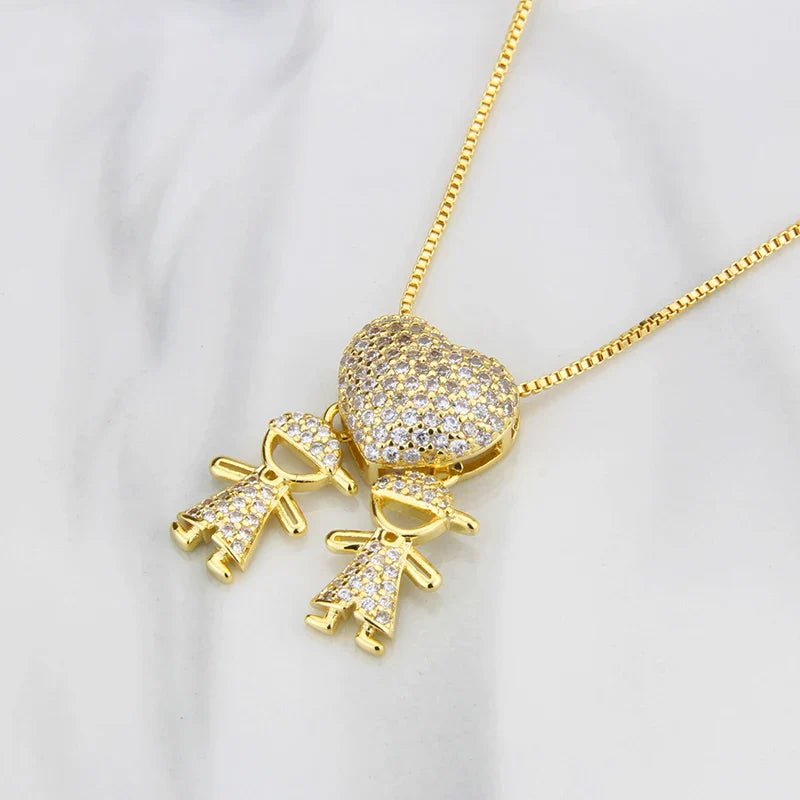 Colar Amor de Mãe - Banhado a Ouro 18k - Ars importys
