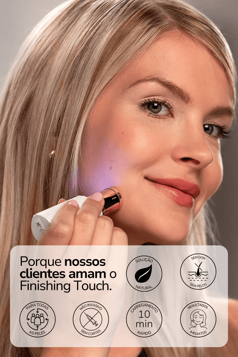 Depilador Facial - Finishing Touch - Ars importys