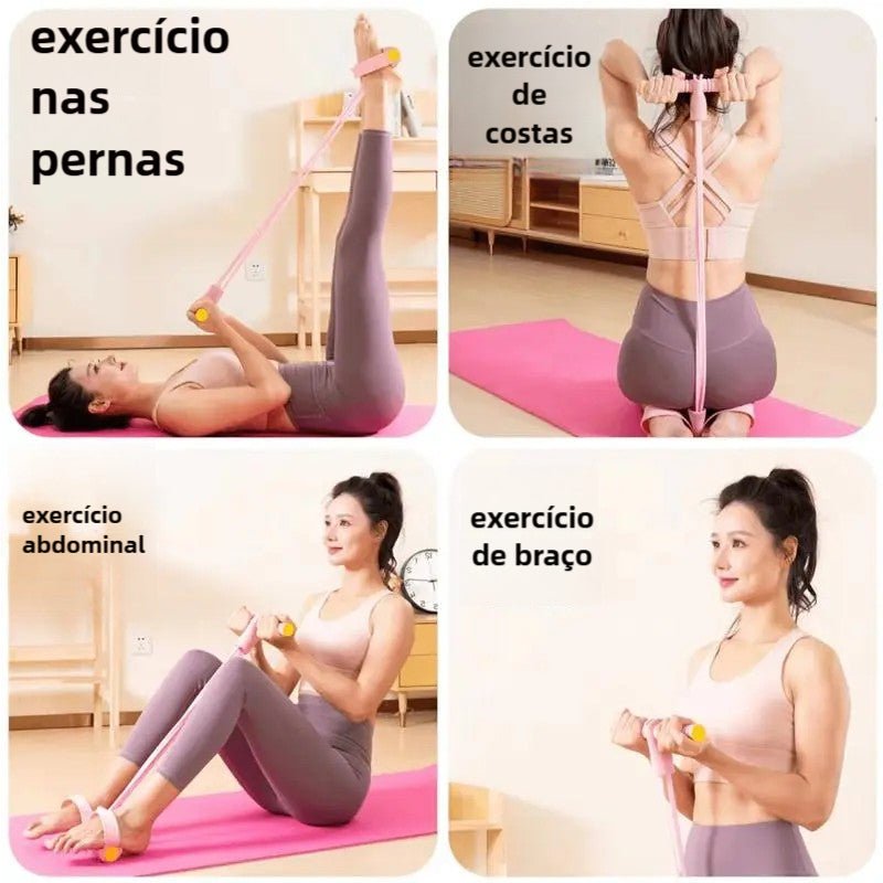 Elástico de Treino Caseiro FitFlex – Mobilidade e Equilíbrio - Ars importys
