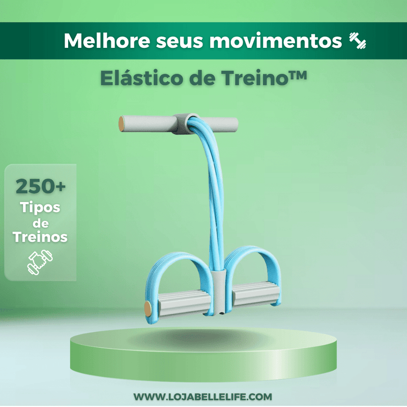 Elástico de Treino Caseiro FitFlex – Mobilidade e Equilíbrio - Ars importys