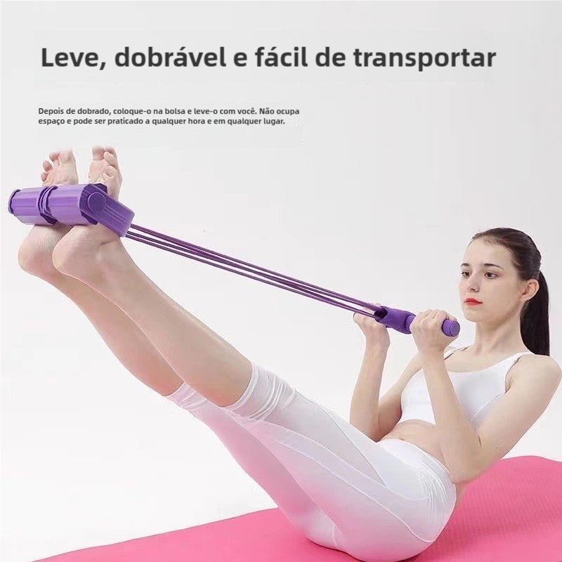 Elástico de Treino Caseiro FitFlex – Mobilidade e Equilíbrio - Ars importys