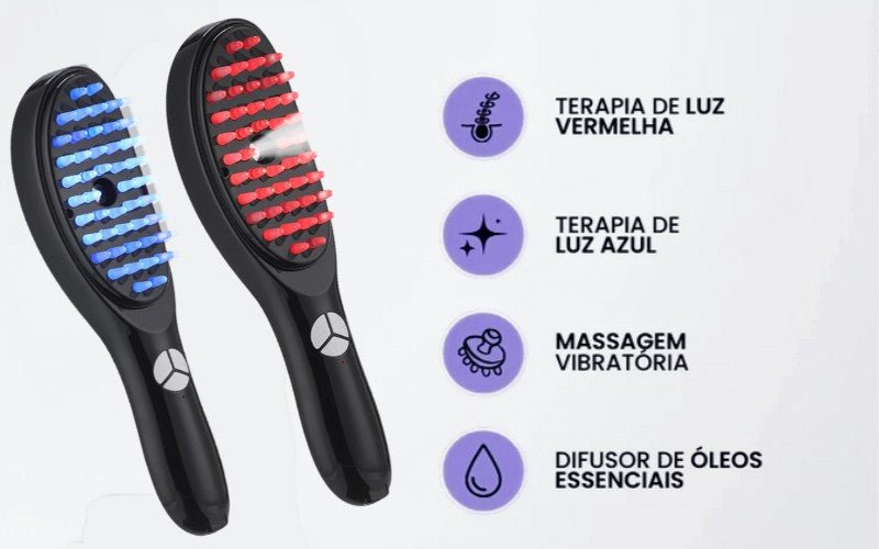 Escova Capilar 4 em 1 | RevitaBrush - Ars importys