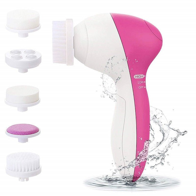 Escova de Limpeza e Esfoliação de Pele Facial 5 em 1 - Ars importys