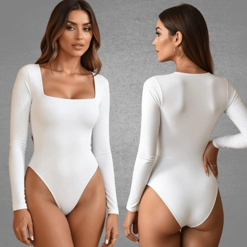 Kit com 2 Bodys Femininos Manga Longa - Suplex Premium Modelador - Ars importys