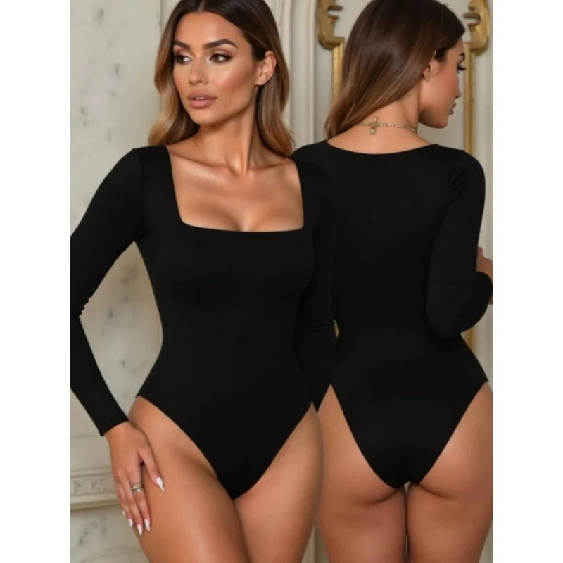Kit com 2 Bodys Femininos Manga Longa - Suplex Premium Modelador - Ars importys
