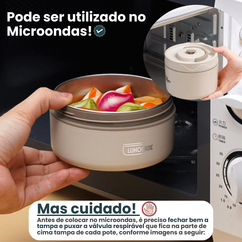 Kit Potes Térmicos Lunchbox - Ars importys