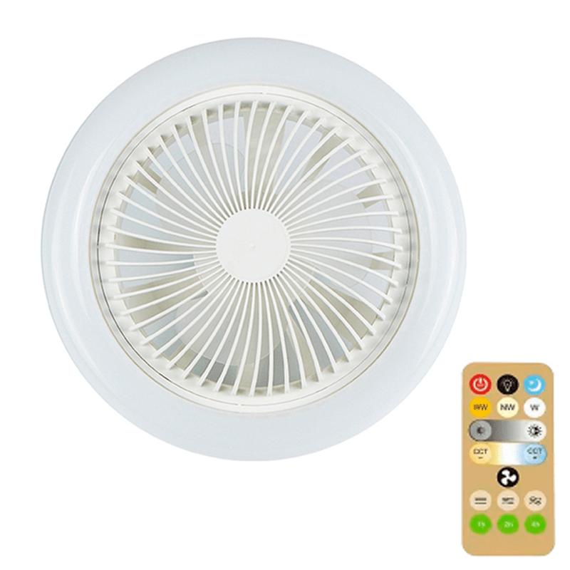 Luminária Led Com Ventilador 2 em 1 | Controle Remoto Incluso - Ars importys