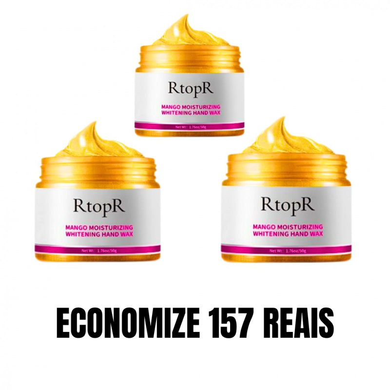 Máscara para as Mãos - RtopR - Acaba com manchas de idade. 50% DE DESCONTO + FRETE GRÁTIS