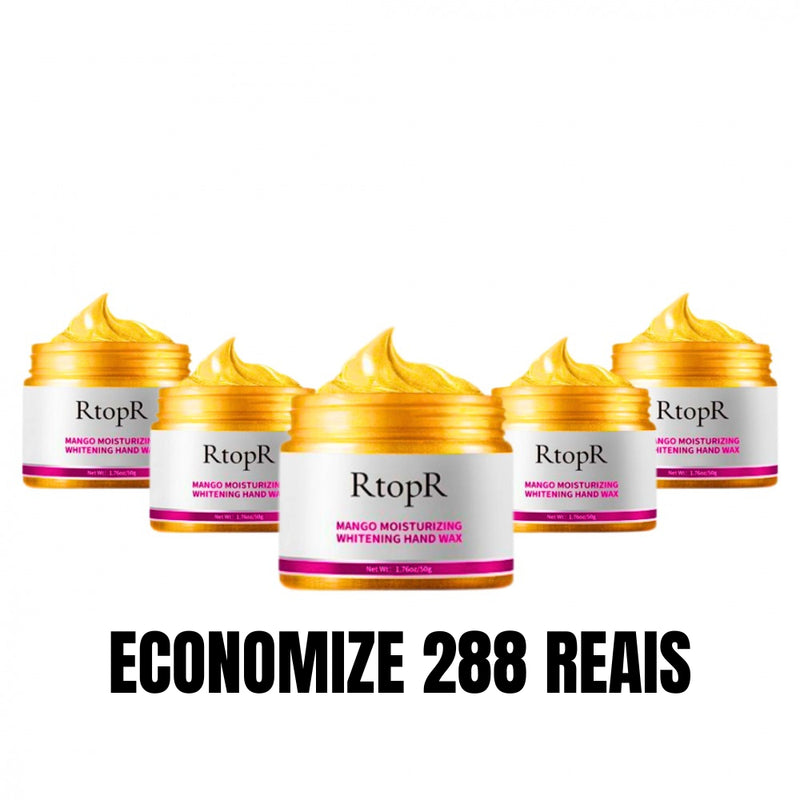 Máscara para as Mãos - RtopR - Acaba com manchas de idade. 50% DE DESCONTO + FRETE GRÁTIS