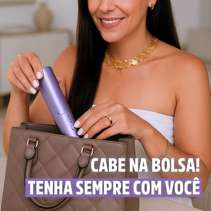 Pente Alisador de Cabelo 5 em 1 Sem Fio InfiniteGlam - Ars importys