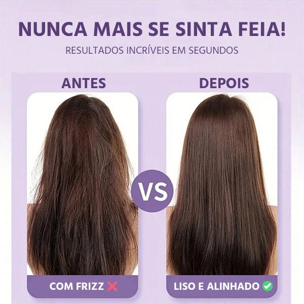 Pente Alisador de Cabelo 5 em 1 Sem Fio InfiniteGlam - Ars importys