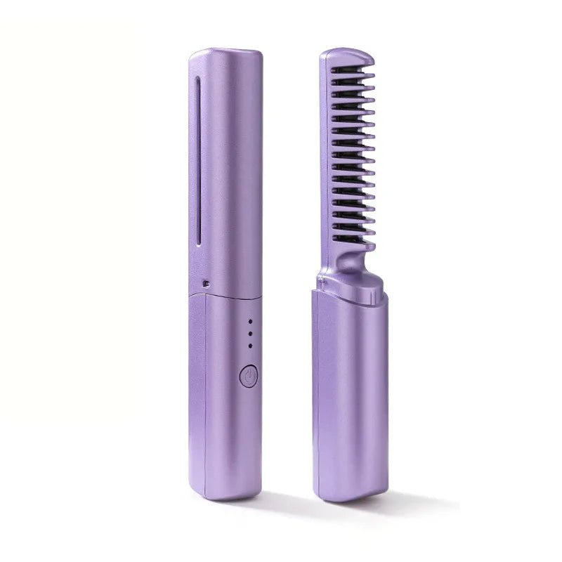 Pente Alisador de Cabelo 5 em 1 Sem Fio InfiniteGlam - Ars importys