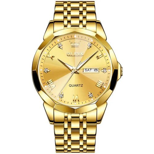Relógio PREMIUM Luxury Gold - Ars importys