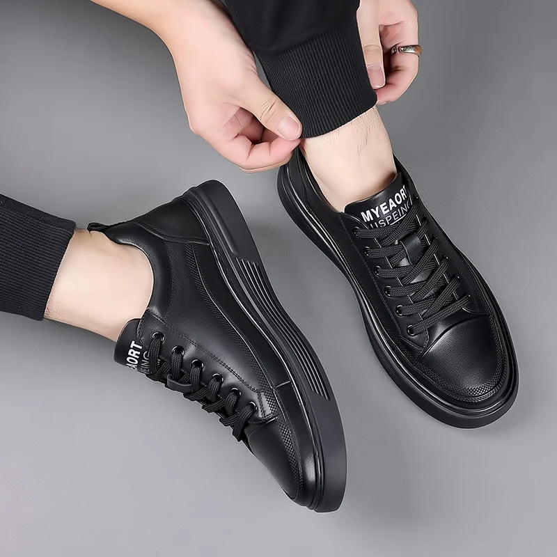 Tênis Casual Sport Flat - Couro Legítimo - Ars importys