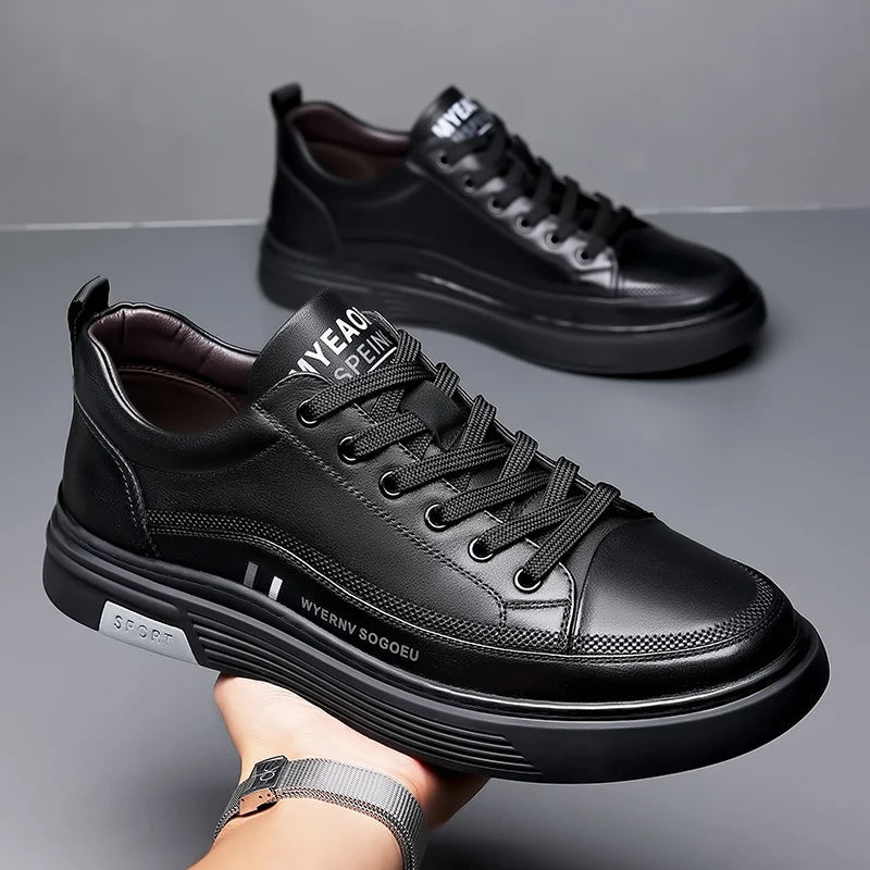 Tênis Casual Sport Flat - Couro Legítimo - Ars importys