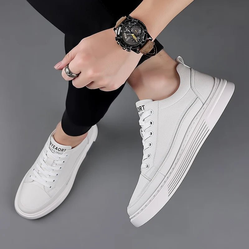 Tênis Casual Sport Flat - Couro Legítimo - Ars importys