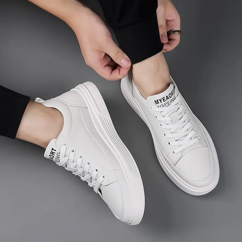 Tênis Casual Sport Flat - Couro Legítimo - Ars importys