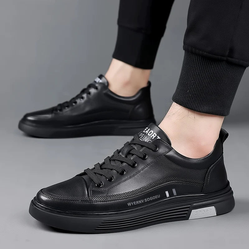 Tênis Casual Sport Flat - Couro Legítimo - Ars importys