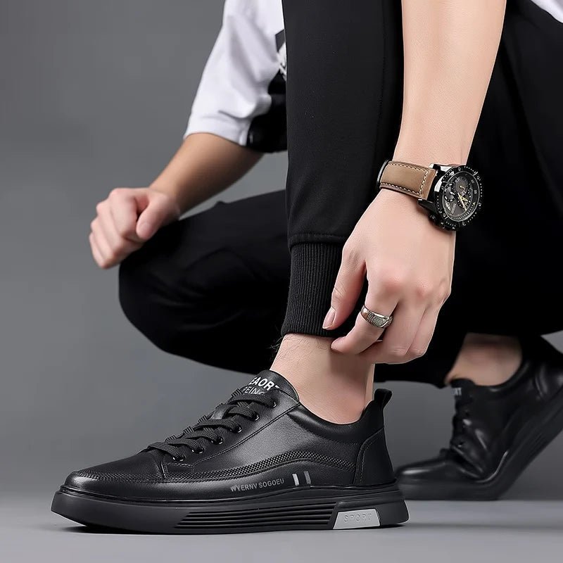 Tênis Casual Sport Flat - Couro Legítimo - Ars importys