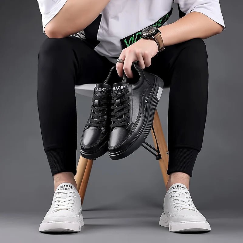 Tênis Casual Sport Flat - Couro Legítimo - Ars importys