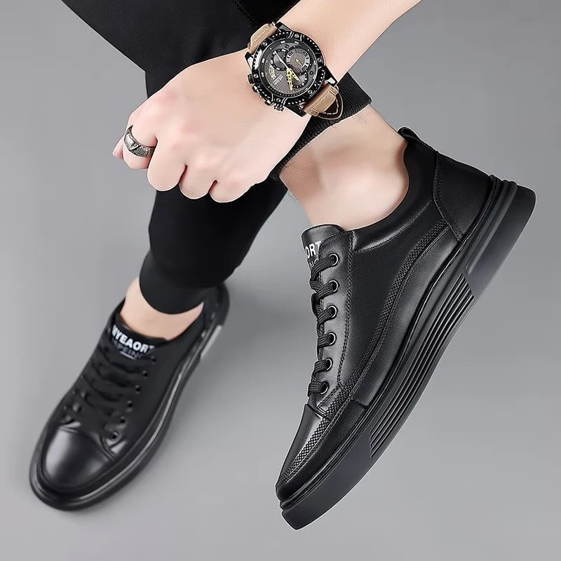 Tênis Casual Sport Flat - Couro Legítimo - Ars importys